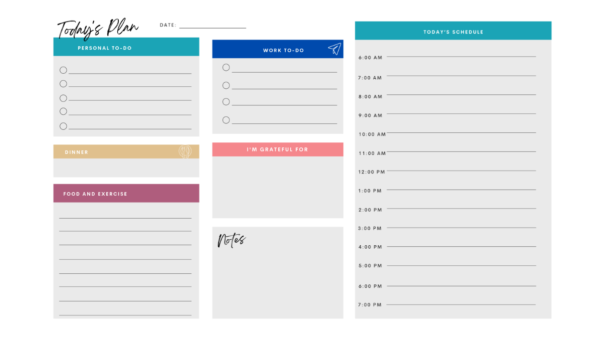 Daily Planner Pages - Image 3